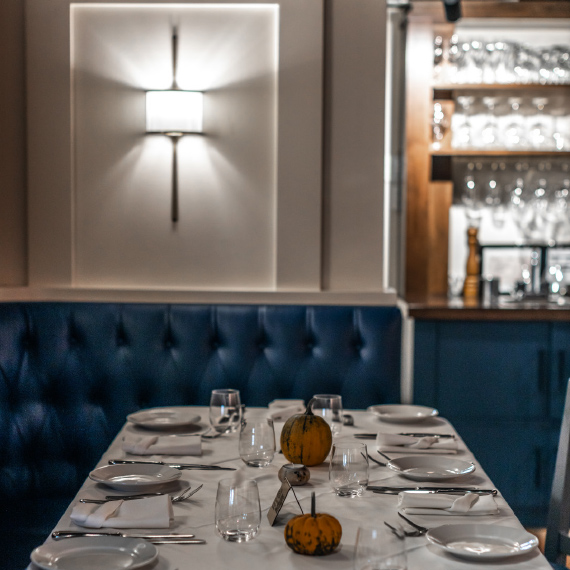 Table du restaurant Séb l’Art Culinaire