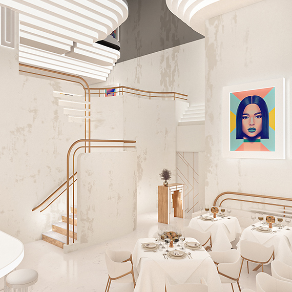 Salle à manger du 30's restaurant