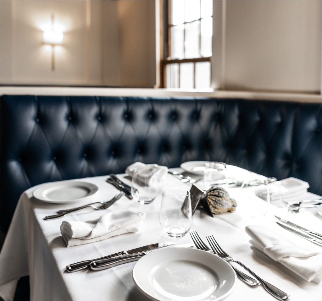 Table montée du restaurant Séb l’Art Culinaire