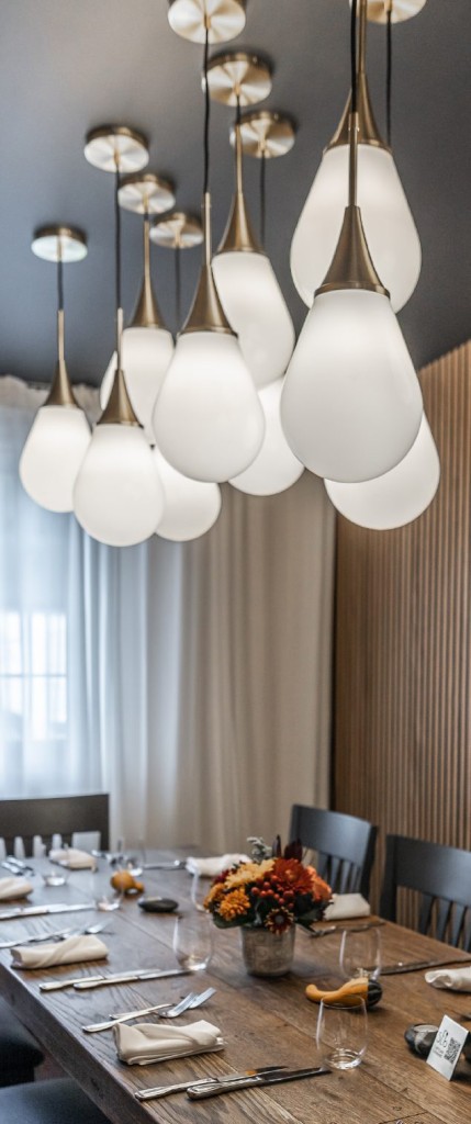 Luminaire du restaurant Séb l’Art Culinaire