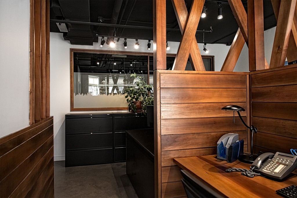 Espace de bureau dans le projet AVT